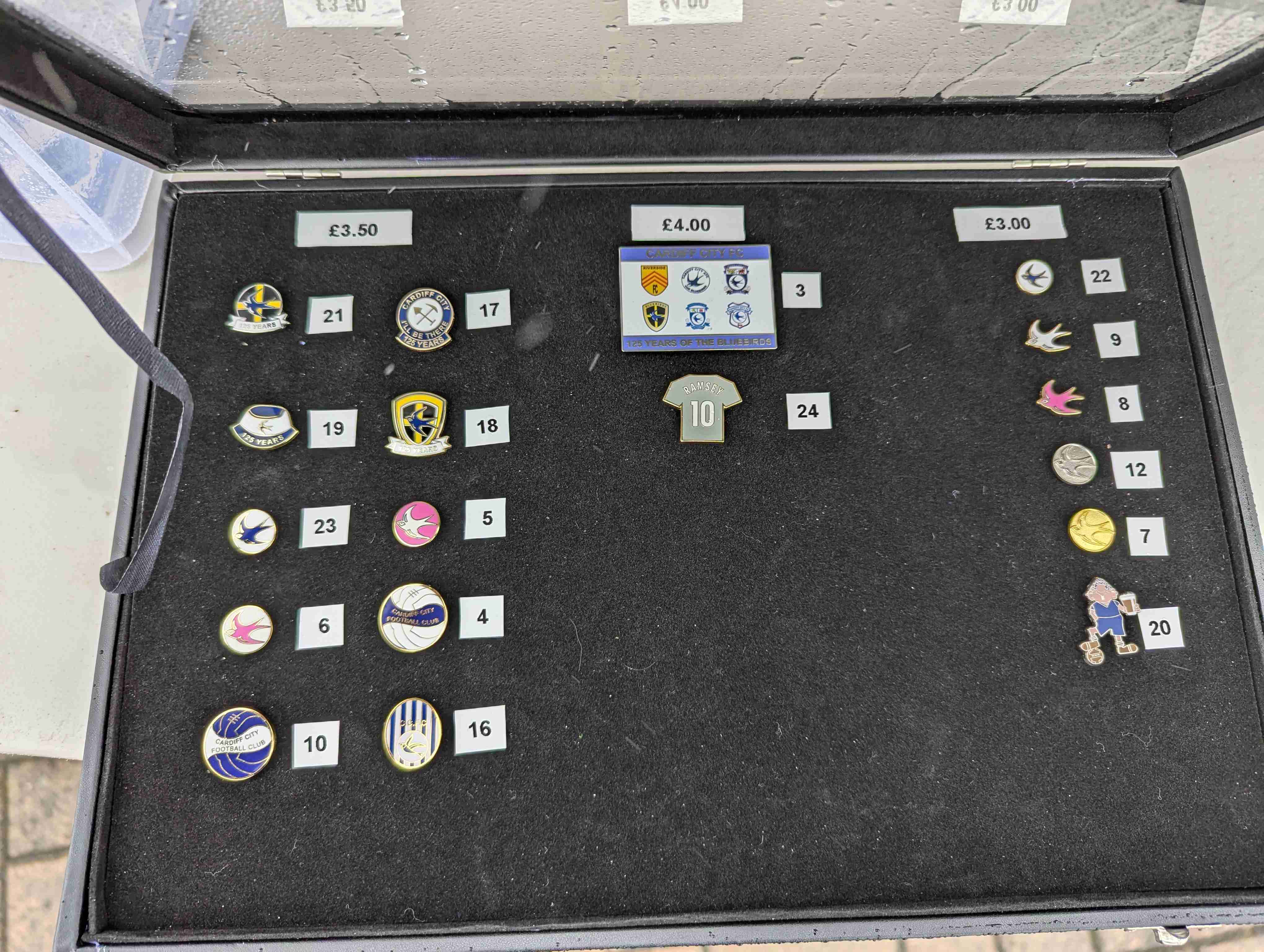 Pin Badge Selection